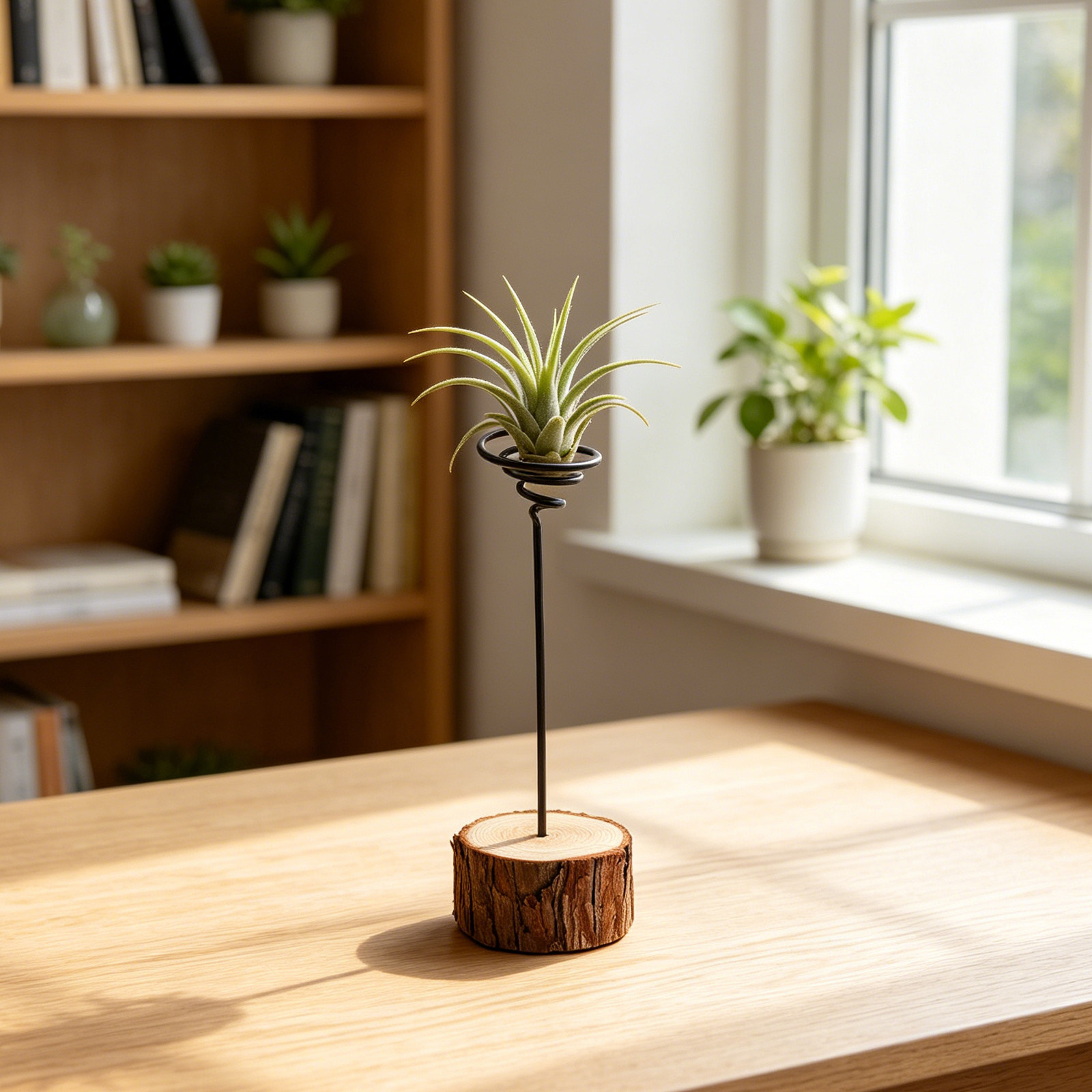 Air Plant Tillandsia - 2 szt. Stojak na rośliny powietrzne,