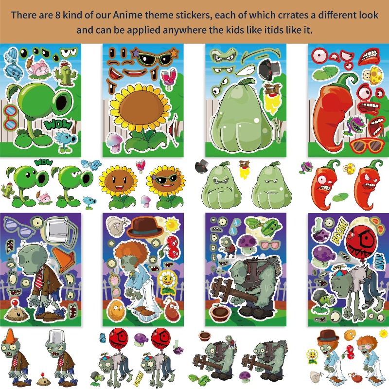 Naklejki Puzzle Plants Vs. Zom – Plant Parent Vs recenzja i cena