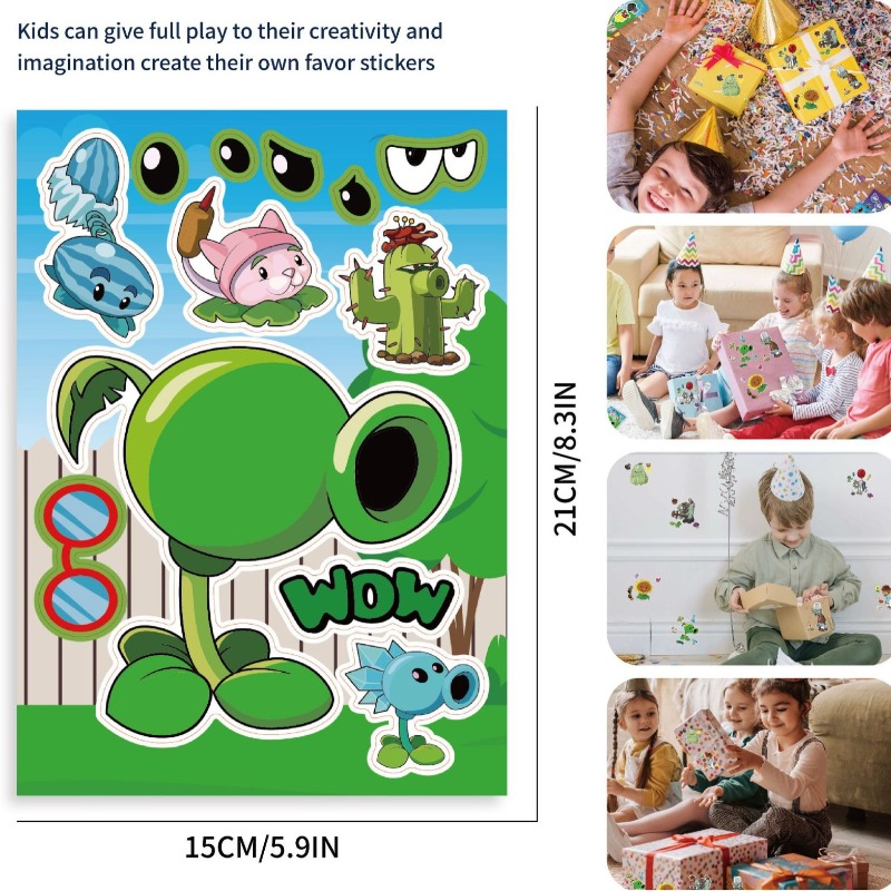 Naklejki Puzzle Plants Vs. Zom – Plant Parent Vs recenzja i cena